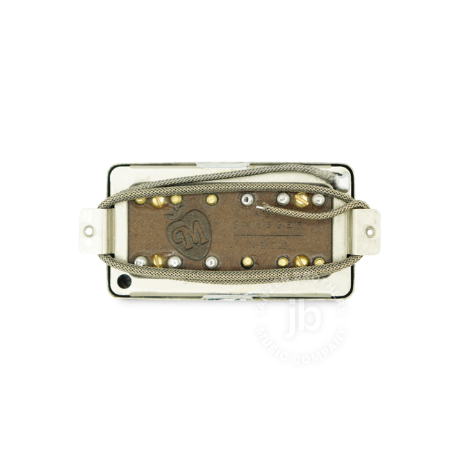 McNelly Pickups V2 Stagger Swagger Pickup, Unplated/Silver Foil/Standard, Neck