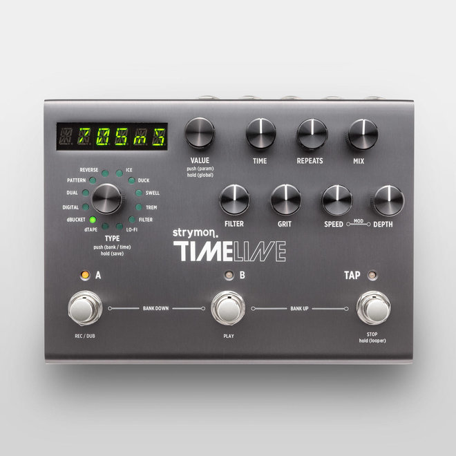 Strymon TimeLine Multidimensional Delay Effects Pedal