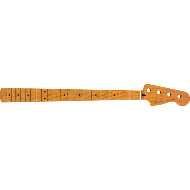Fender Roasted Maple Precision Bass Neck, 20 Medium Jumbo Frets, 9.5" Radius, “C” Shape