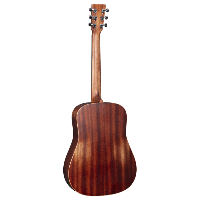 Martin DJr-10E StreetMaster Dreadnought Jr. Acoustic-Electric Guitar, All Sapele, w/Gigbag