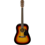 Fender CD-60 Dreadnought Acoustic Guitar V3, Walnut Fingerboard, 3-Color Sunburst, w/Case
