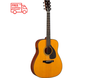 Yamaha fgx5 red 2024 label acoustic guitar