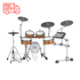 Yamaha DTX10K-X Electronic Drum Set w/TCS Heads, Real Wood Finish