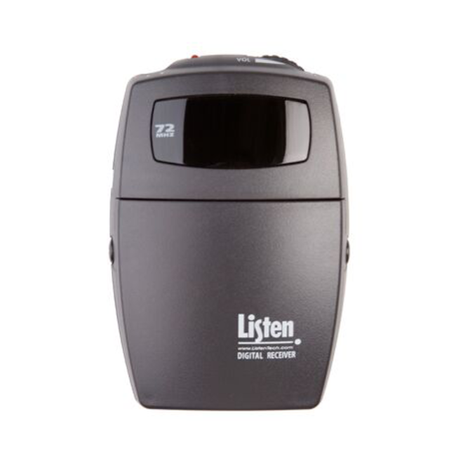 Listen Tech LR-300-072 Portable Digital FM Receiver (72MHZ)