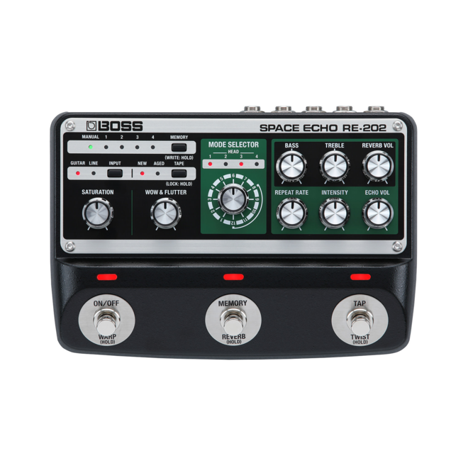 Boss RE-202 Deluxe Space Echo Digital Delay Pedal