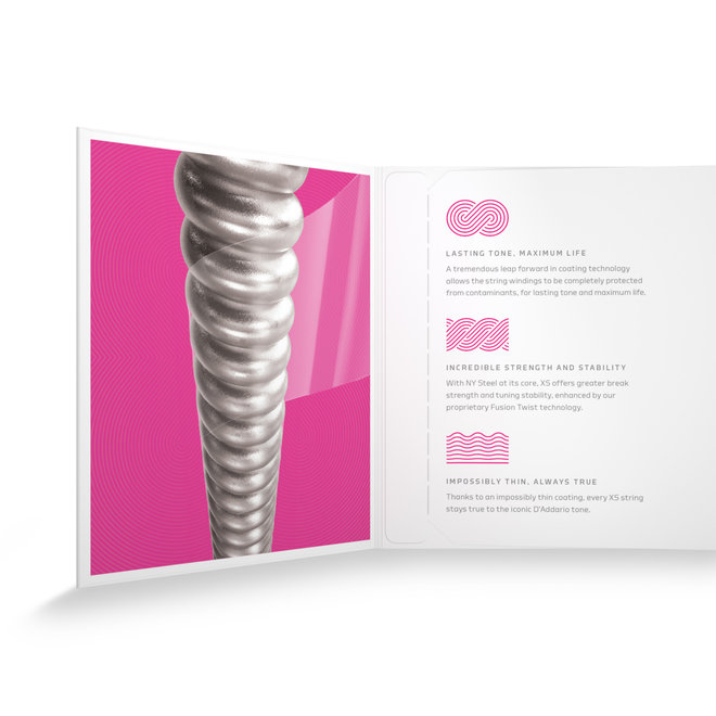 D'Addario XS Coated Electric Guitar Strings, 9-42 Extra Light