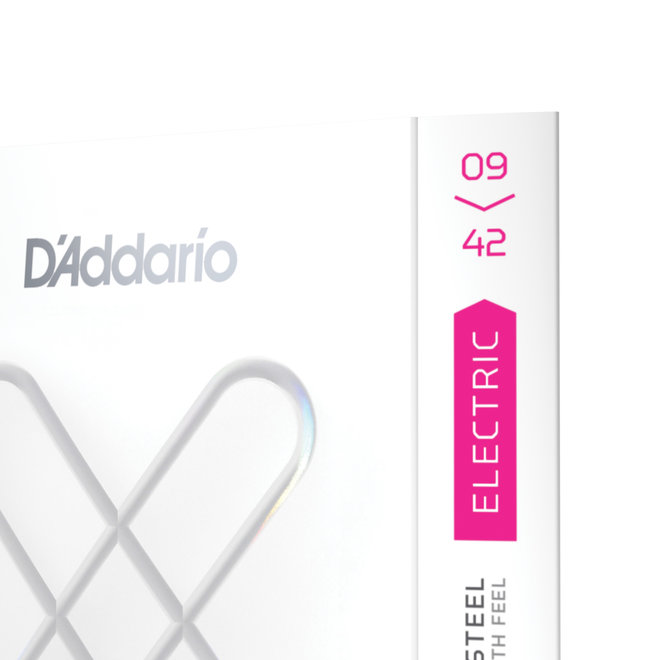 D'Addario XS Nickel Coated Electric Guitar Strings, 9-42 Extra Light