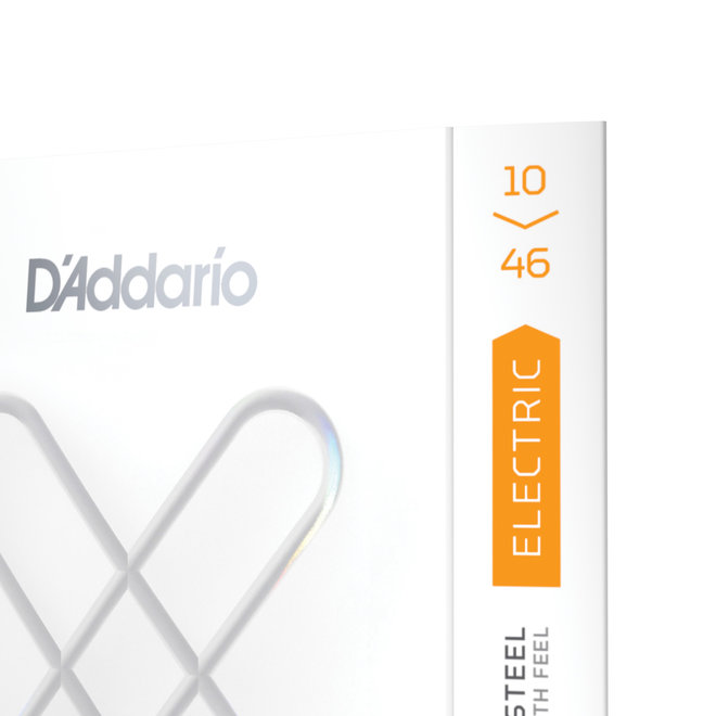D'Addario XS Nickel Coated Electric Guitar Strings, 10-46 Light