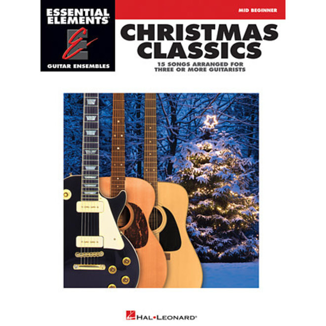 Hal Leonard Essential Elements Guitar Ensembles, Christmas Classics,  Mid Beginner Level