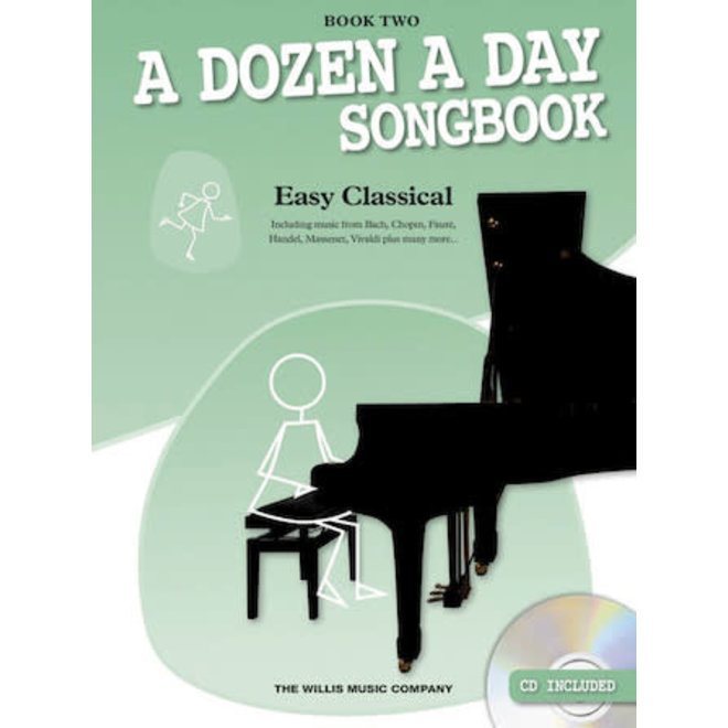 A Dozen A Day Songbook, Easy Classical, Book 2, w/Online Audio