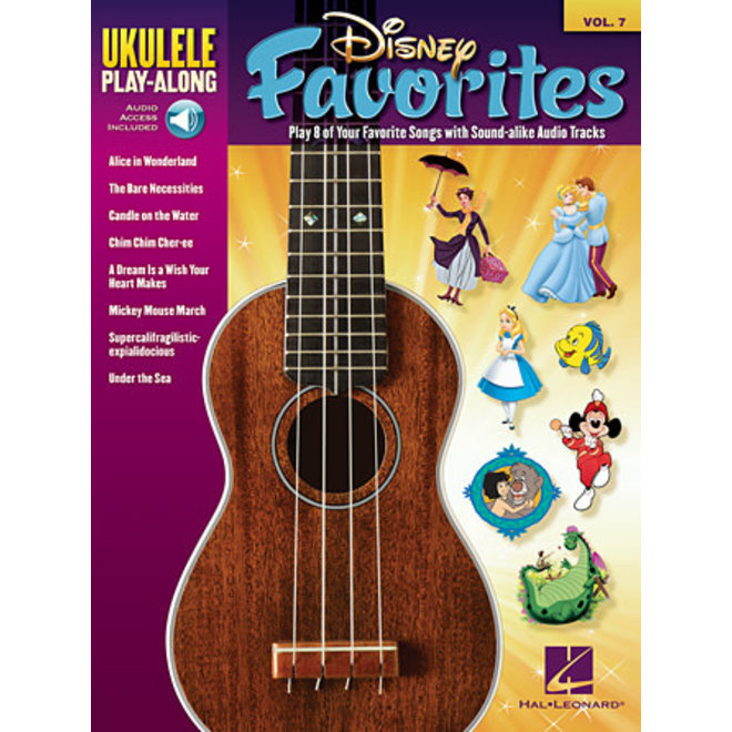 Hal Leonard Disney Favorites, Ukulele Play-Along Volume 7