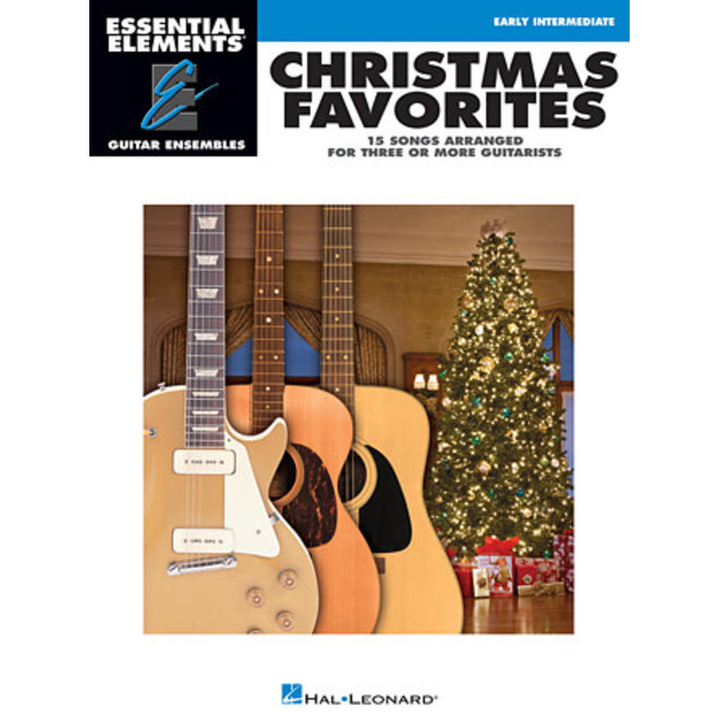Hal Leonard Essential Elements Guitar Ensembles, Christmas Favorites,  Early Intermediate Level