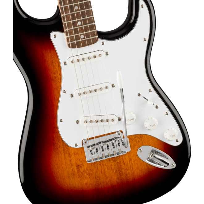 Squier Affinity Series Stratocaster, Laurel Fingerboard, 3-Color Sunburst