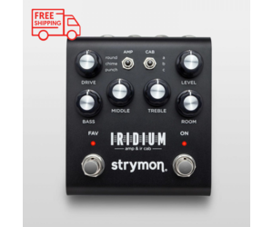 Strymon Iridium Amp Modeler & Impulse Response Cabinet Pedal 