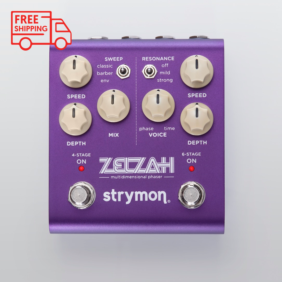 Strymon Zelzah Multidimensional Phaser Pedal - Janzen Brothers