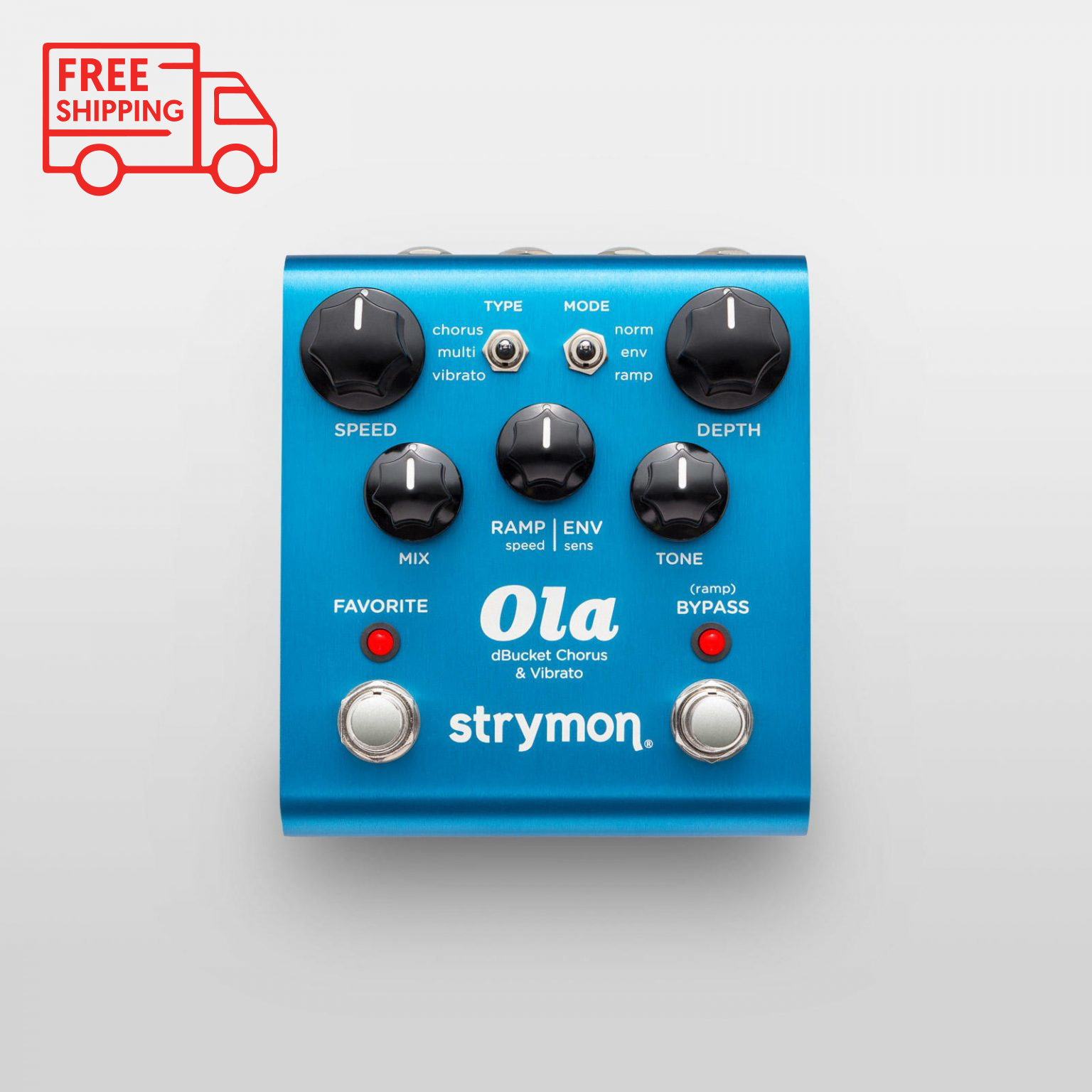 Strymon Ola dBucket Chorus & Vibrato - Janzen Brothers Music Company