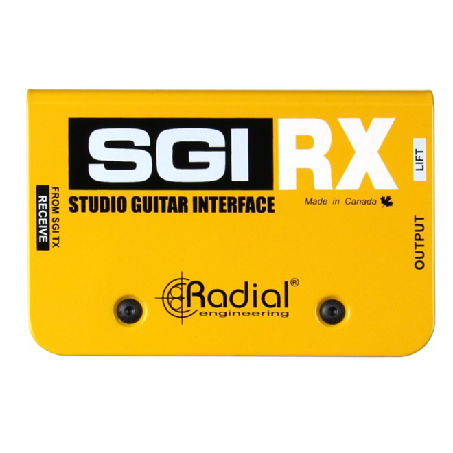 Radial SGI Active Class A Studio Guitar Interface, Set