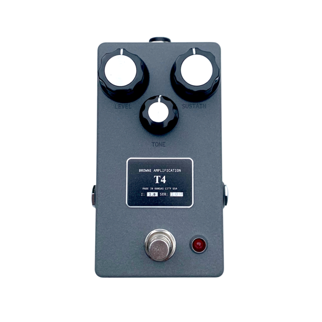 Browne Amplification T4 Fuzz Pedal