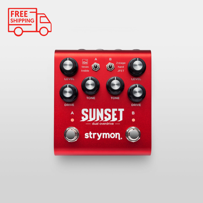 Strymon Sunset Dual Overdrive Pedal