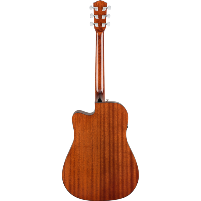 Fender CD-60SCE Dreadnought Cutaway Acoustic Guitar, Walnut Fingerboard, All Mahogany