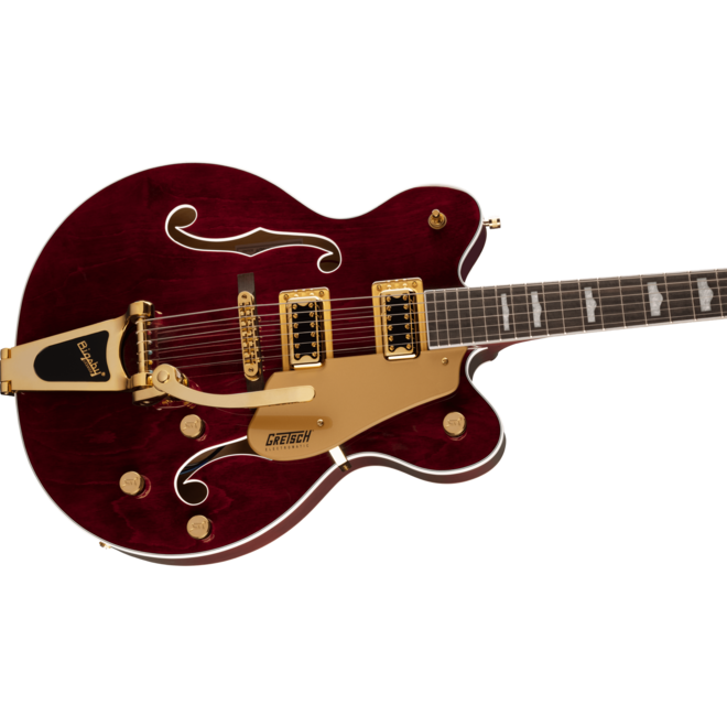 Gretsch G5422TG Electromatic Hollowbody Double-Cut Electric Guitar, w/Gold Hardware, Walnut Stain