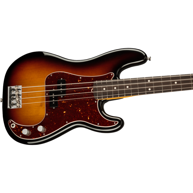Fender American Professional II Precision Bass, 3-Color Sunburst, w/Deluxe Molded Case