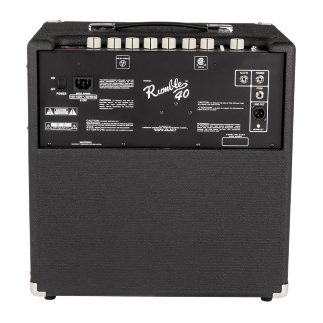 Fender Rumble 40 V3 Bass Combo Amplifier