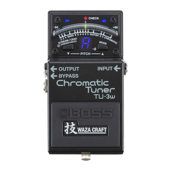 Boss TU-3W Waza Craft Chromatic Tuner Pedal