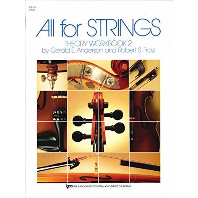 All For Strings Theory Workbook 2, Cello