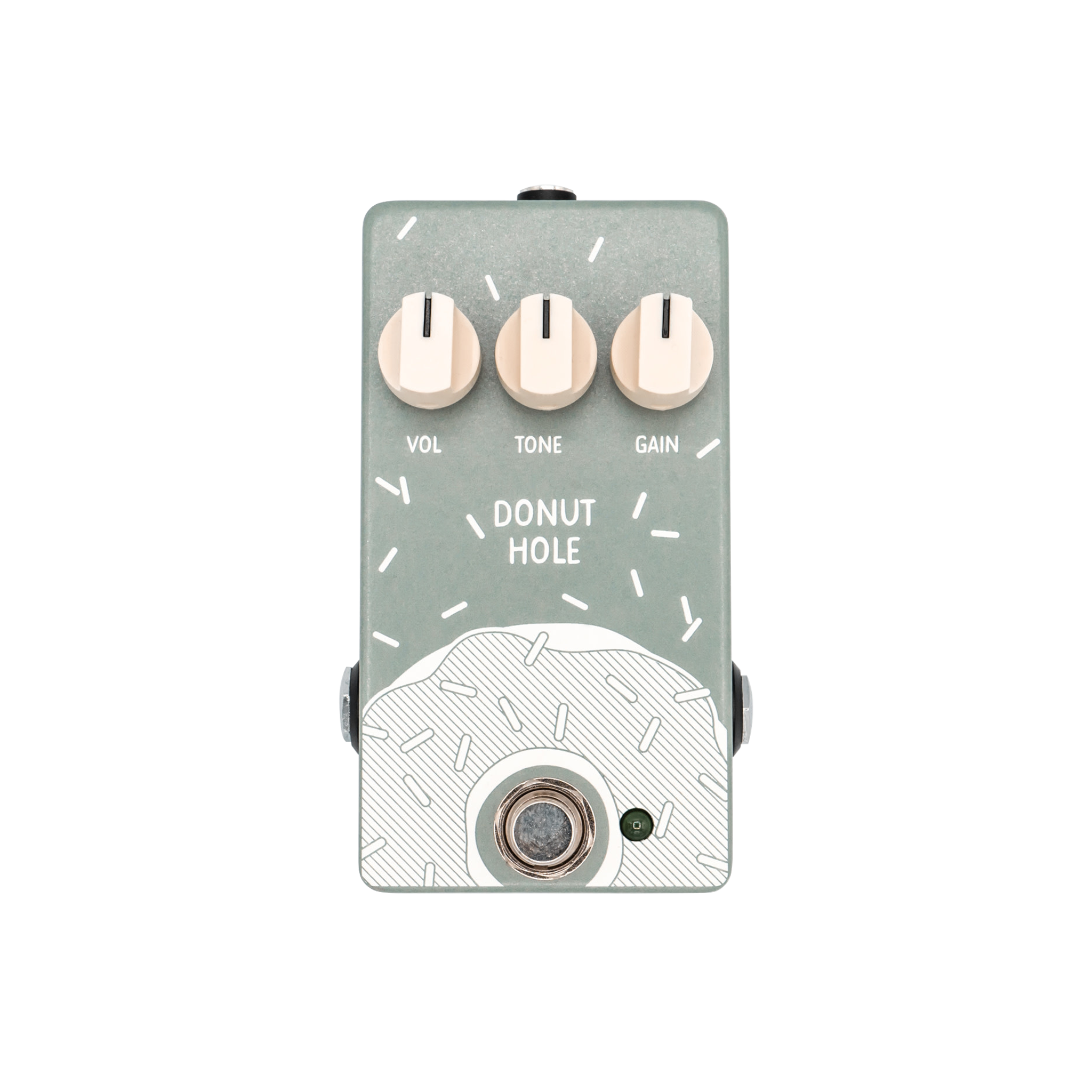 Coffee Shop Pedals Donut Hole Overdrive Pedal Janzen Brothers Music