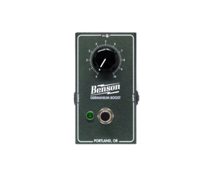 Benson Amps Germanium Boost, Green - Janzen Brothers Music Company