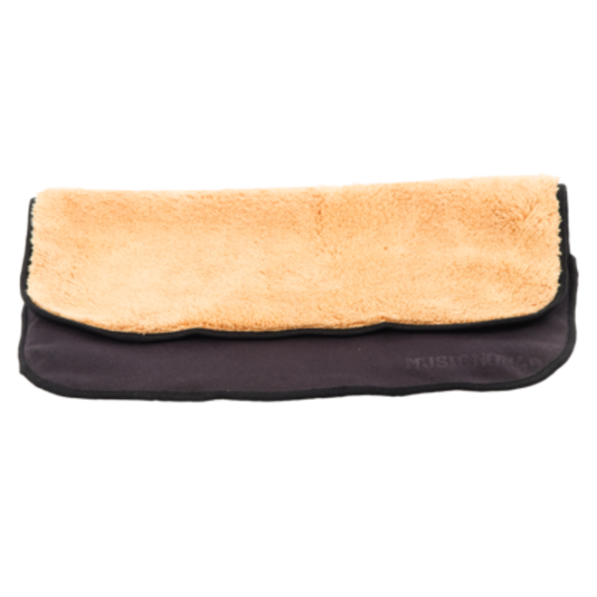 MusicNomad 2-in-1 Beyond Plush Players Cloth, w/Plush & Suede Microfibre Sides