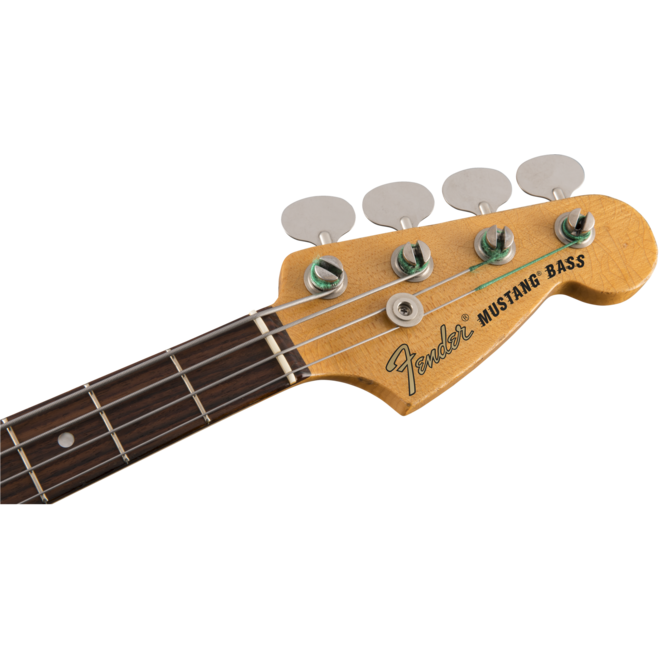 Fender JMJ Road Worn Mustang Bass, Faded Daphne Blue, w/Deluxe Gigbag