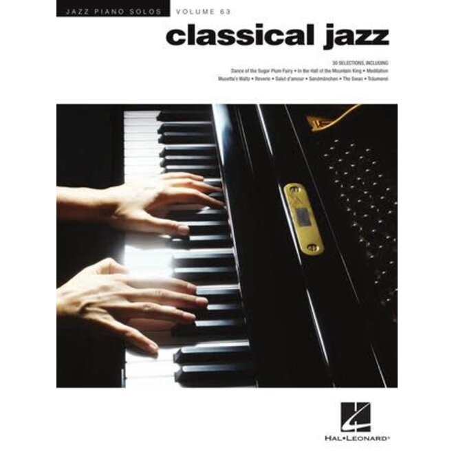 Hal Leonard Classical Jazz, Jazz Piano Solos Series Vol. 63