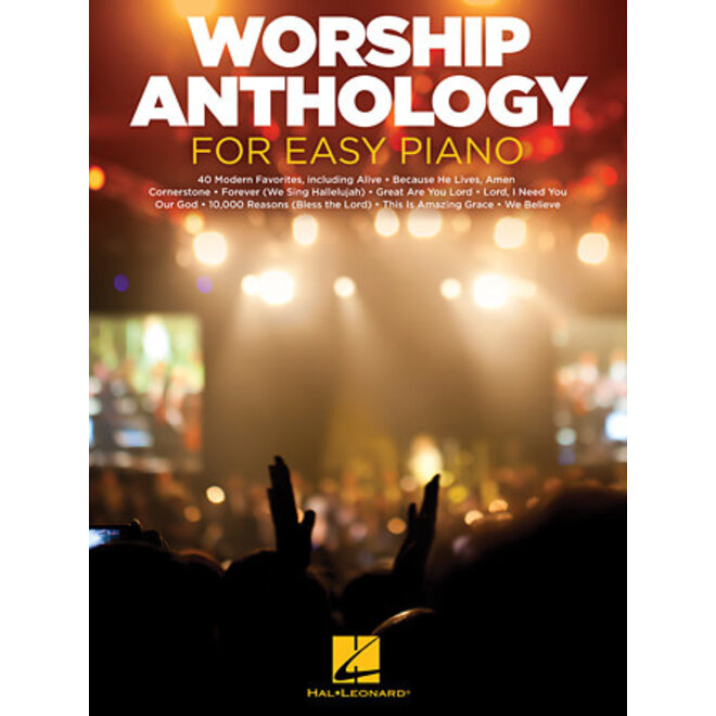 Hal Leonard Worship Anthology for Easy Piano