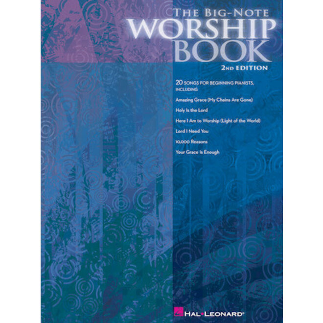 Hal Leonard The Big Note Worship Book, 2nd edition