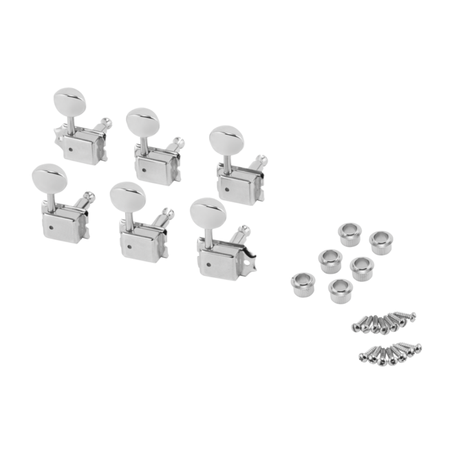 Fender American Vintage Staggered Guitar Tuning Machine Heads (Set of 6)