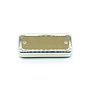 McNelly Pickups Soap Bar V2 Stagger Swagger Pickup, Nickel/Gold Foil, Neck