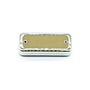 McNelly Pickups Soap Bar V2 Stagger Swagger Pickup, Nickel/Gold Foil, Bridge