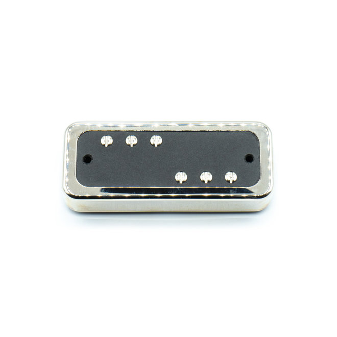 McNelly Pickups Soap Bar V2 Stagger Swagger Pickup, Open Nickel, Neck