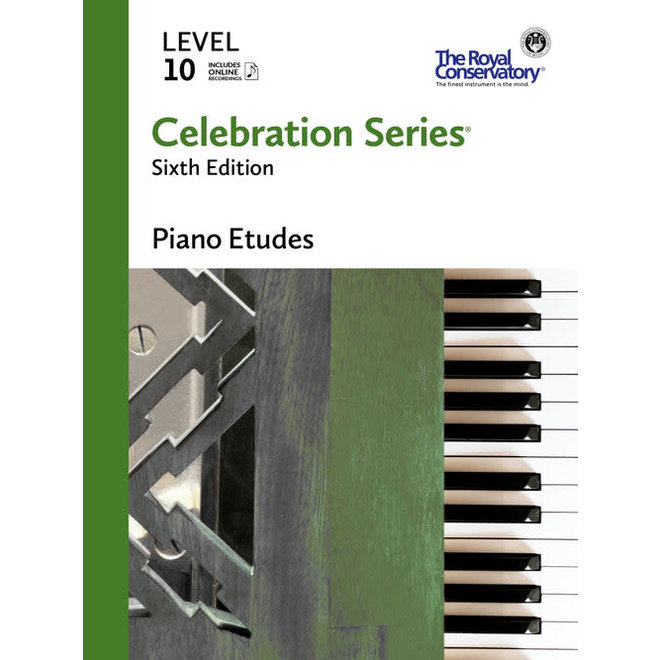 RCM Celebration Series Piano Etudes, Level 10, 2022 Edition