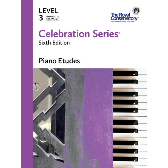 RCM Celebration Series Piano Etudes, Level 3, 2022 Edition