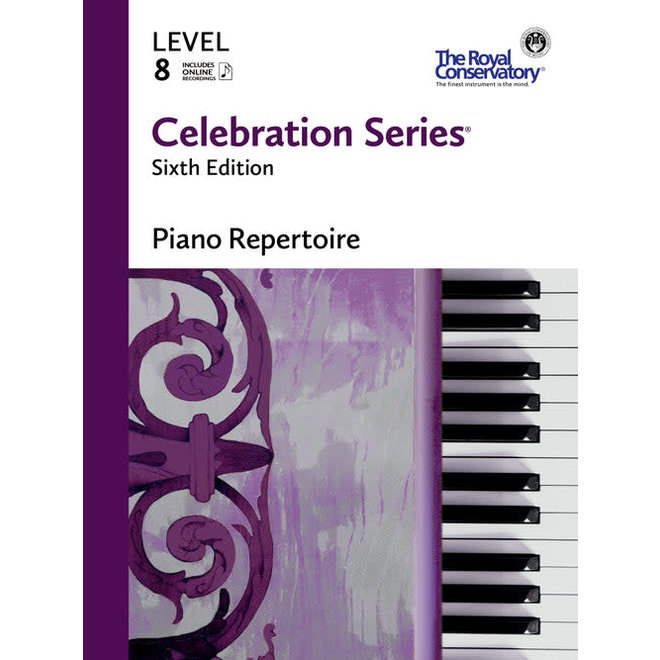 RCM Celebration Series Piano Repertoire, Level 8, 2022 Edition
