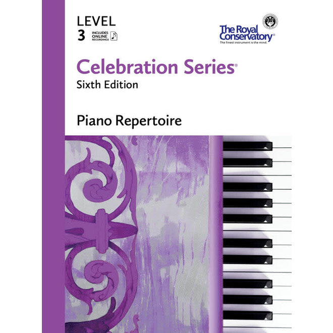 RCM Celebration Series Piano Repertoire, Level 3, 2022 Edition