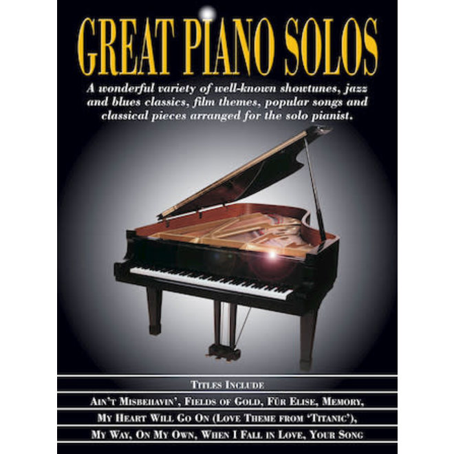 Hal Leonard Great Piano Solos (Advanced)