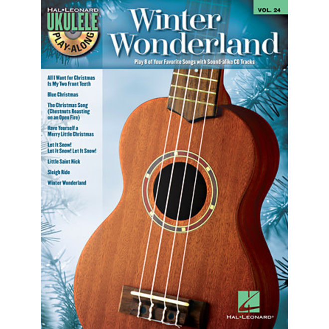 Hal Leonard Winter Wonderland, Ukulele Play-Along Volume 24