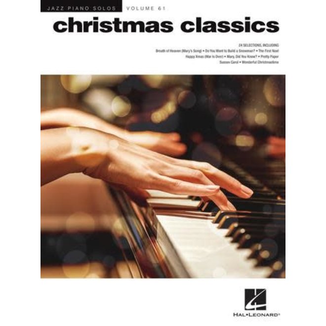 Hal Leonard Christmas Classics, Jazz Piano Solos, Volume 61