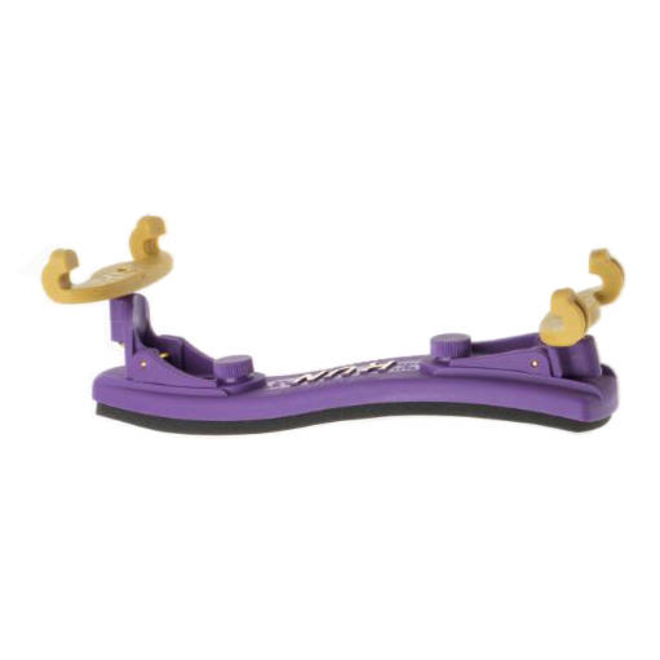 Kun K100CP Mini Collapsible Violin Shoulder Rest, 1/16 - 1/4, Purple