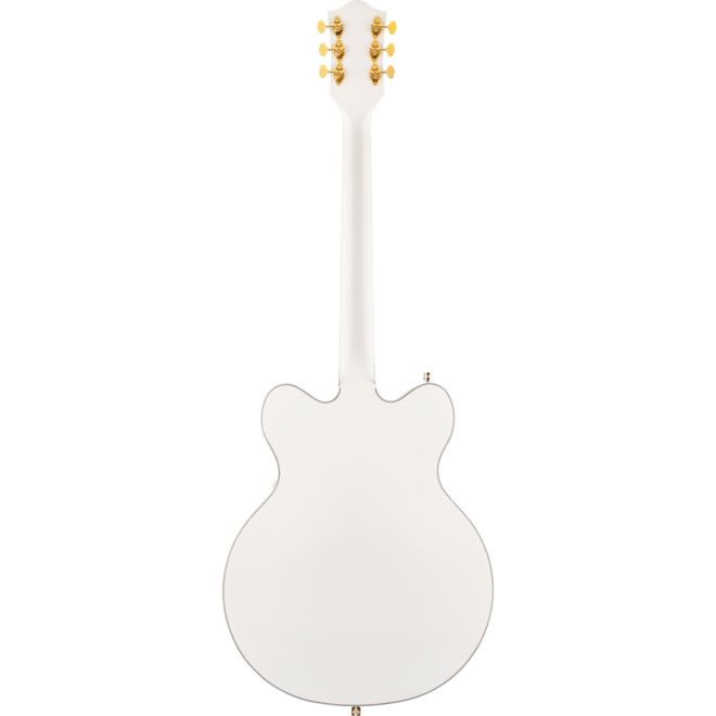 Gretsch G5422TG Electromatic Hollowbody Double-Cut Electric Guitar, w/Bigsby & Gold Hardware, Snowcrest White