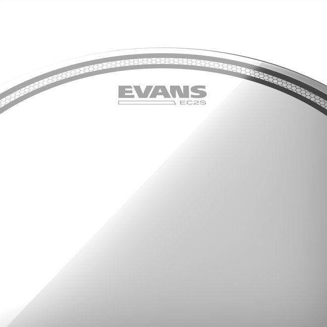 Evans EC2S Clear Tom Pack, 12, 13, 16 Standard